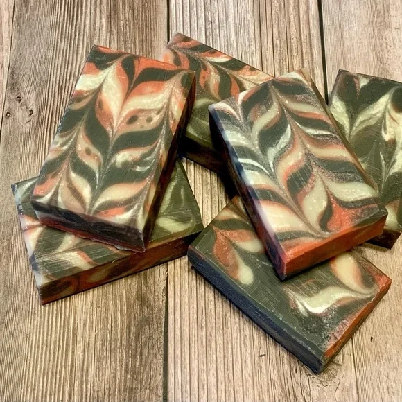 Sold out - Hand Crafted Artisan Soap with Oatmeal and Cinnamon - Picture 5 of 5